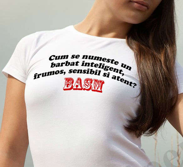 Roman All technical Tricouri personalizate Basm - Bumbac 100% - Tricou cu mesaj amuzant